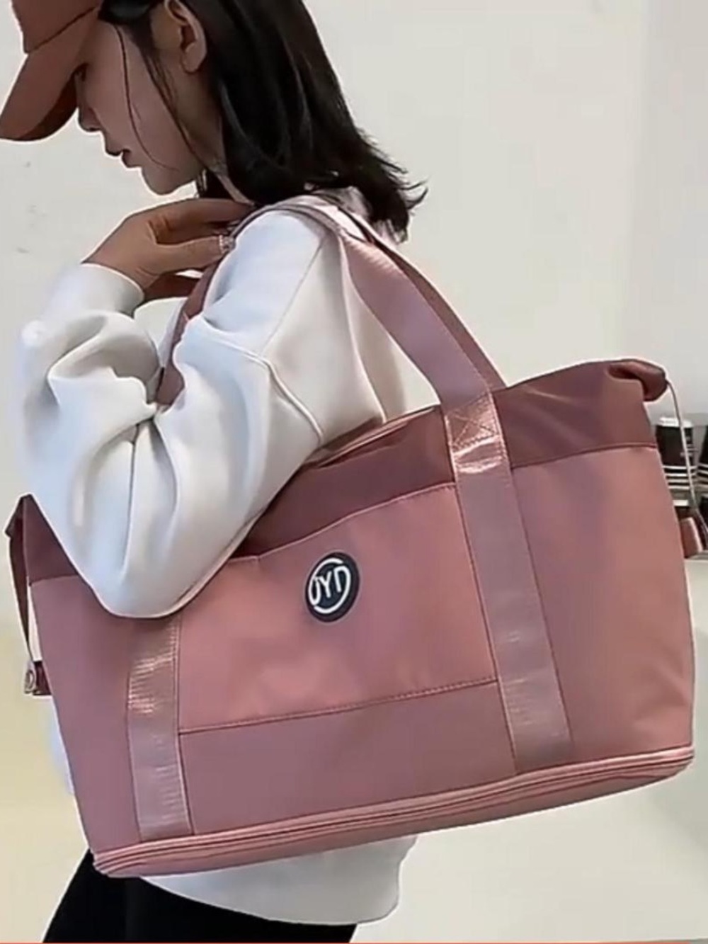♥️5/$25♥️Pink Weekender Bag Dual Layered Carry On